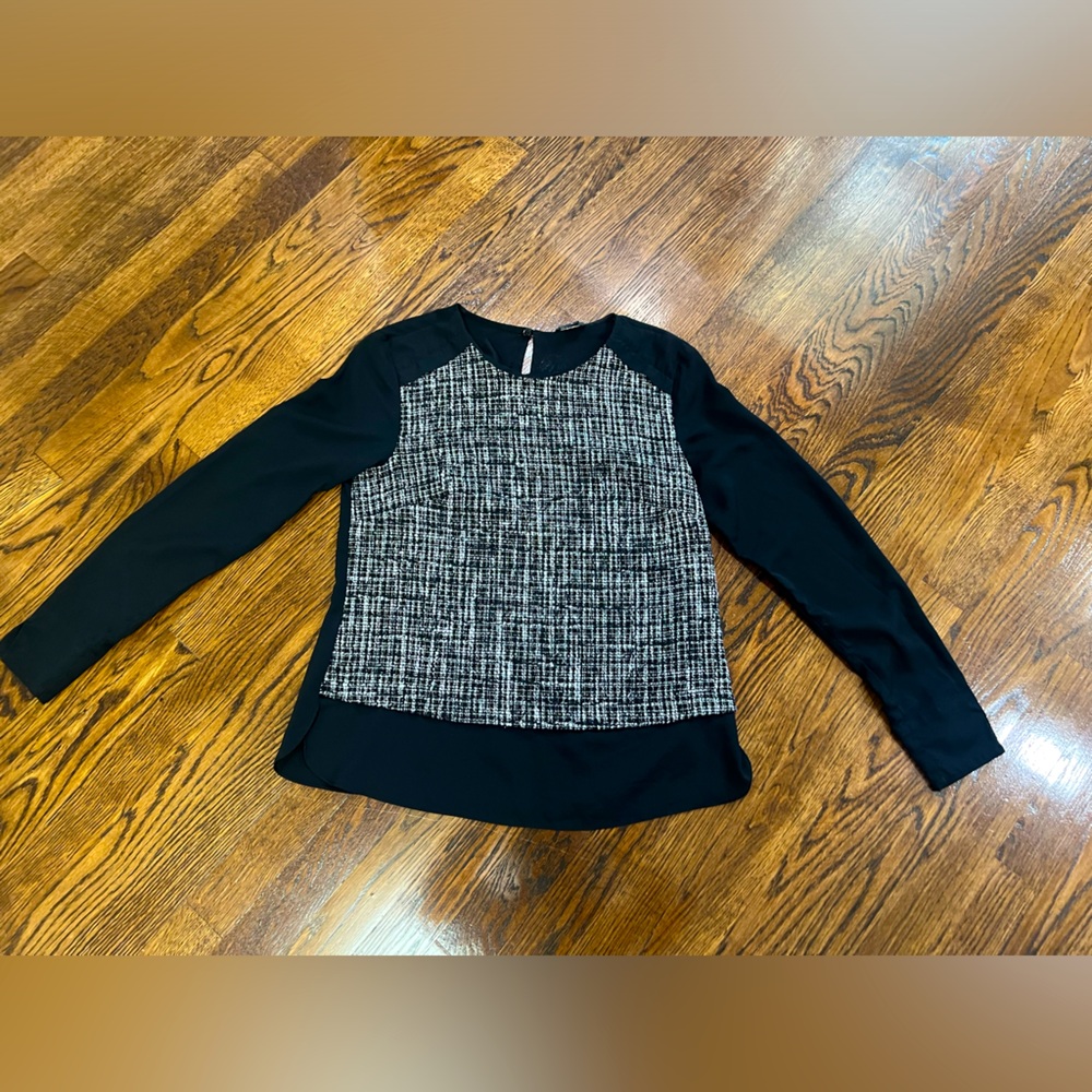 Tweed Ann Taylor Blouse